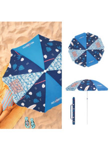 Parasol beachclub en plusieurs coloris personnalisable