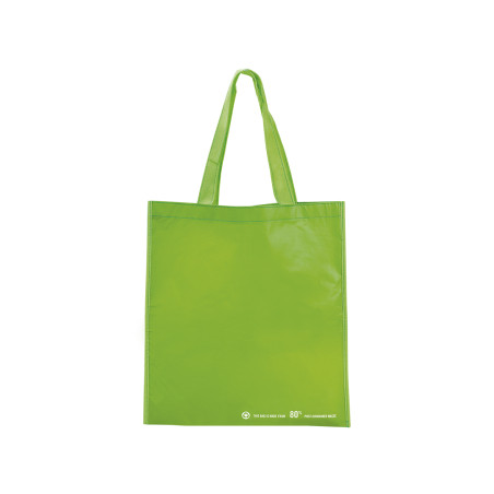Sac PET recyclé avec poignée 60 cm publicitaire