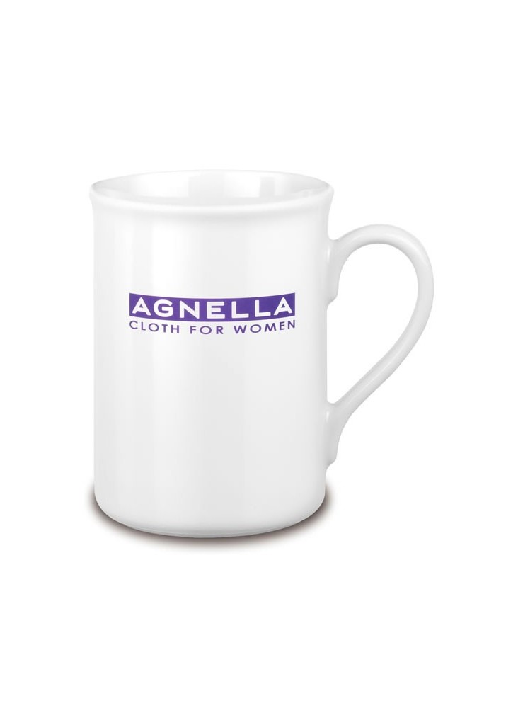 Mug cylindre en porcelaine personnalisé