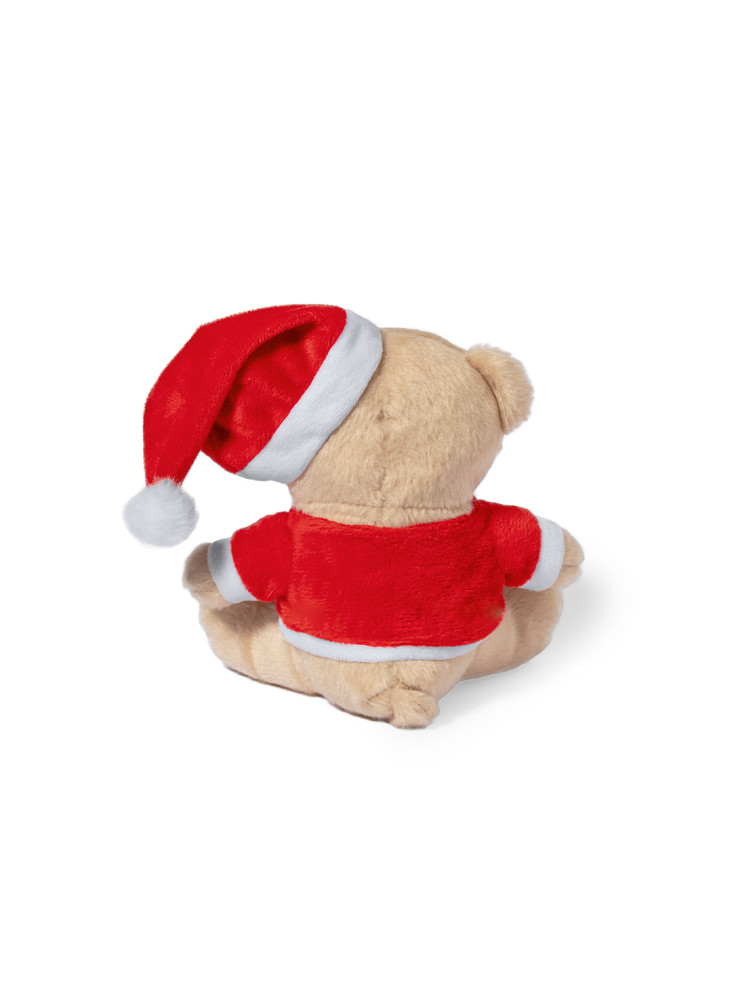 Ours peluche Noël publicitaire