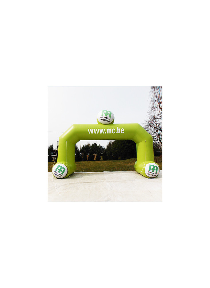 Arche gonflable à air captif – AirGATE Small publicitaire