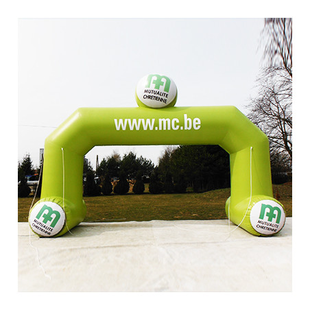 Arche gonflable à air captif – AirGATE Small publicitaire