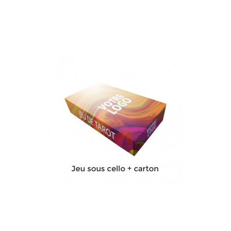 Jeu de tarot gros points - 78 cartes personnalisables