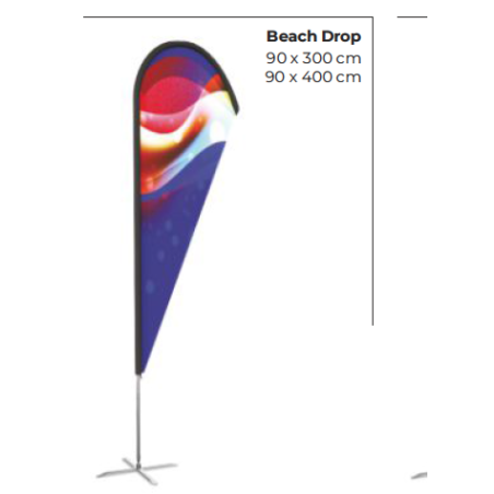 Beach Drop Publicitaire