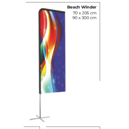 Beach Winder Publicitaire personnalisé