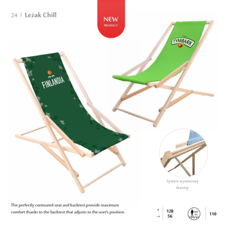 Transat kids enfant sans accoudoir publicitaire