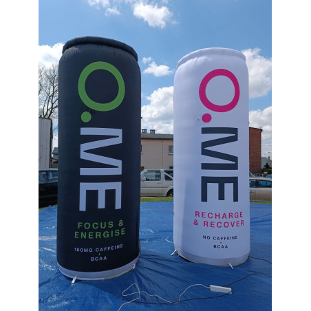 Cannette gonflable publicitaire