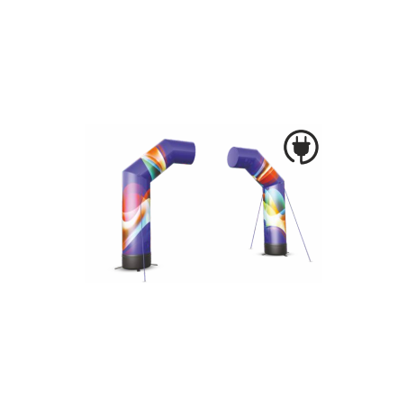 Demi-arche gonflable personnalisée