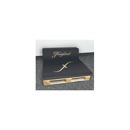 Canapé palette personnalisable publicitaire