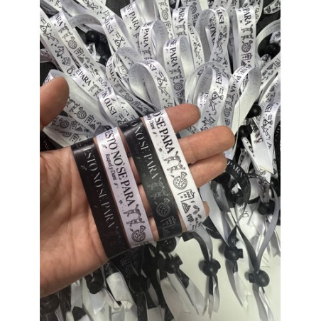 Bracelets en tissu personnalisés