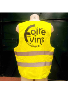 Un gilet jaune personnalisé