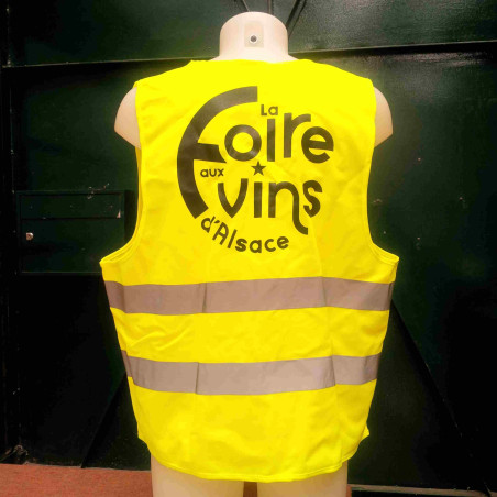 Gilet Sécurité Jaune Fluo