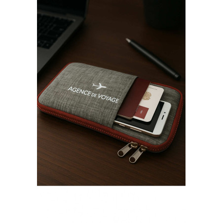 Pochette de voyage publicitaire