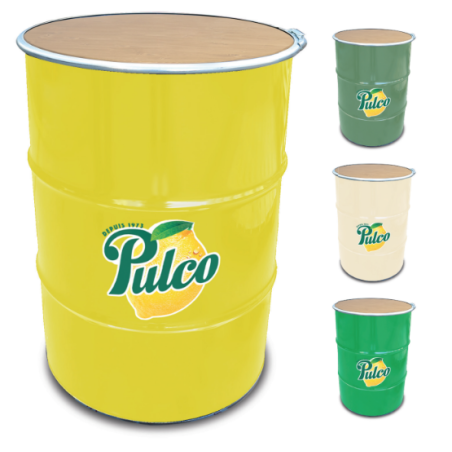 Baril Table bois 57 couleurs personnalisé