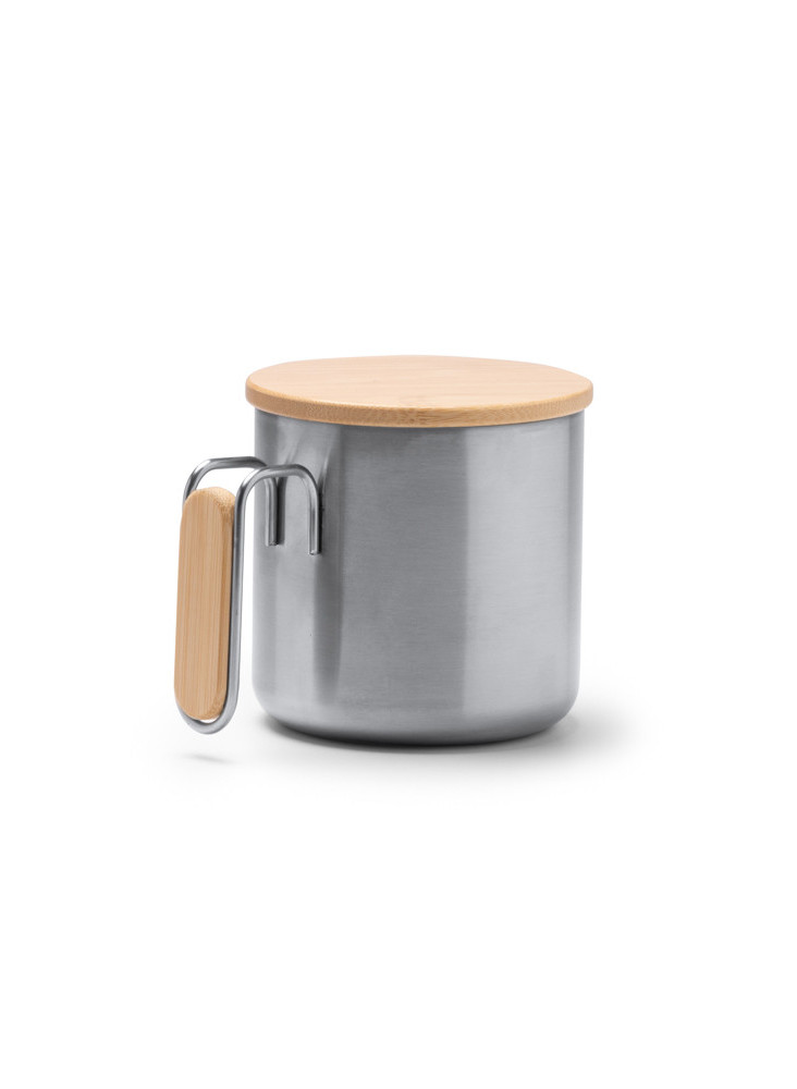 Mug Acier & Bambou RRMOR (TZ1264) Personnalisé | Promenoch
