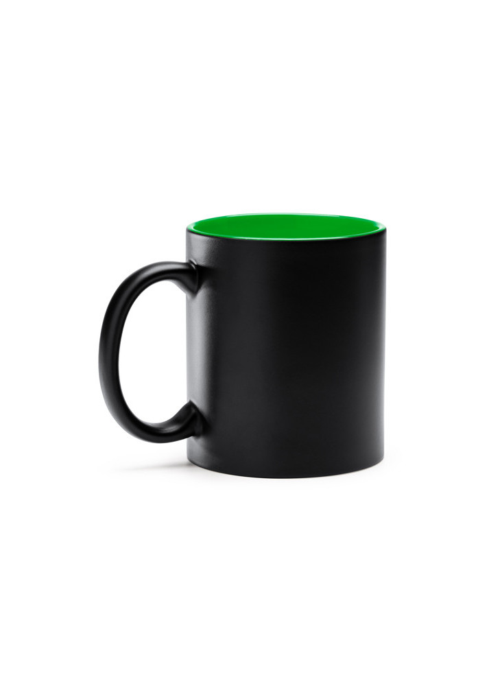 Mug céramique mat intérieur coloré MACHA personnalisé | Promenoch
