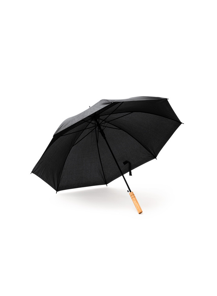 Parapluie automatique manche bois FARGO personnalisé | Promenoch