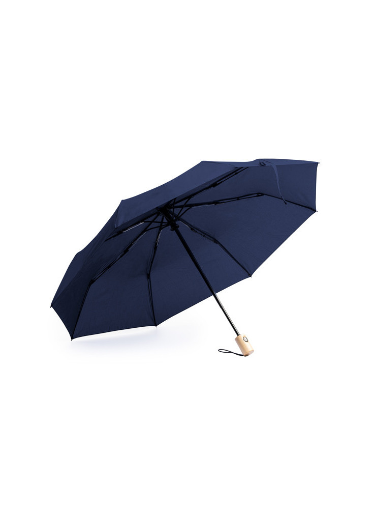 Parapluie Automatique Poignée Bambou NAURO Personnalisé | Promenoch