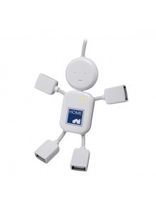 objet publicitaire - promenoch - Hub USB bonhomme  - objets connectés publicitaire