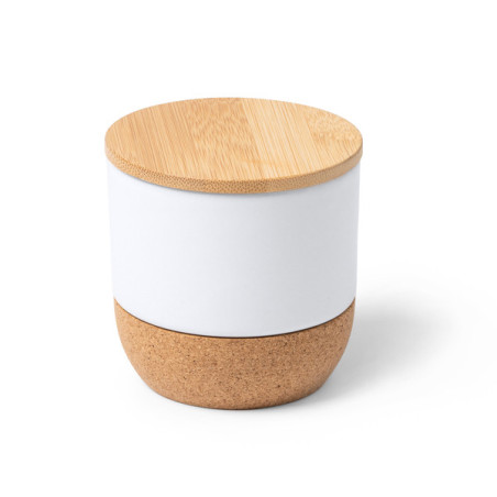 Bougie parfumée en céramique SILKEN Personnalisée | Promenoch