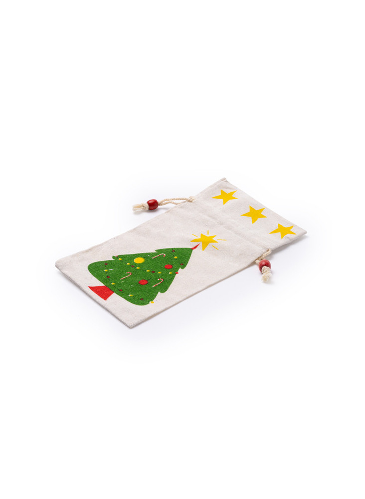Sac cadeau coton motif sapin ARSUK personnalisé | Promenoch