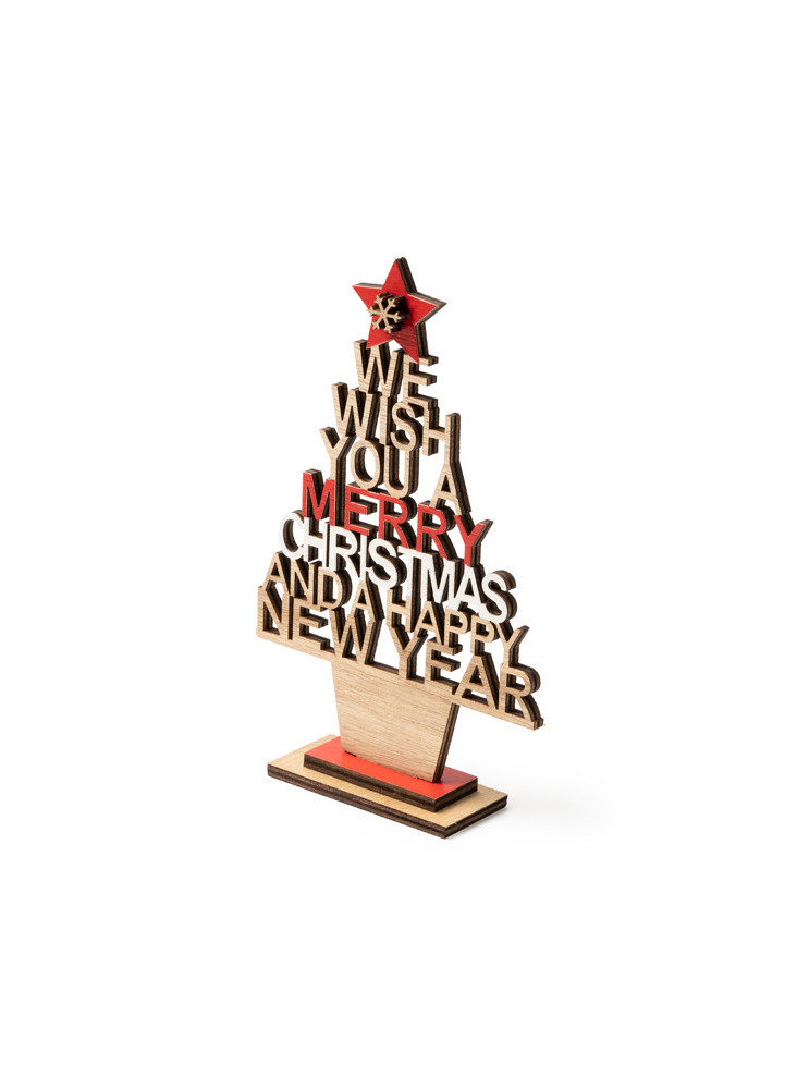 Ornement de Noël en bois TINSEL personnalisé | Promenoch