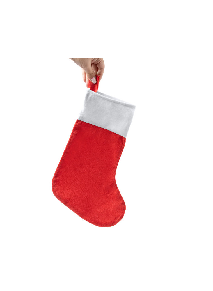 Chaussette de Noël rouge personnalisée XM1301 | Promenoch