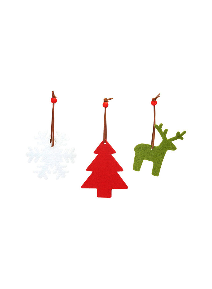 Ornement de Noël personnalisé ABEND XM1302 | Promenoch