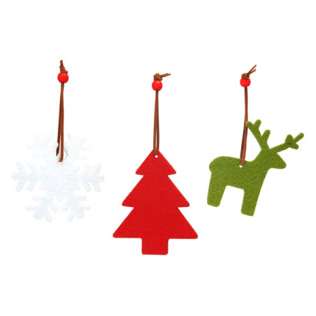 Ornement de Noël personnalisé ABEND XM1302 | Promenoch