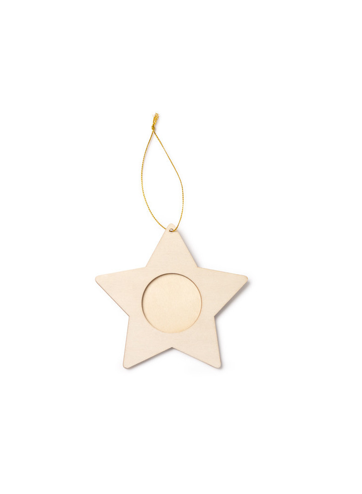 Cadre photo Noël bois FILEY XM1511 personnalisé | Promenoch