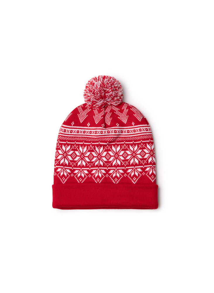 Bonnet de Noël Pompon Personnalisé REDWIN | Promenoch