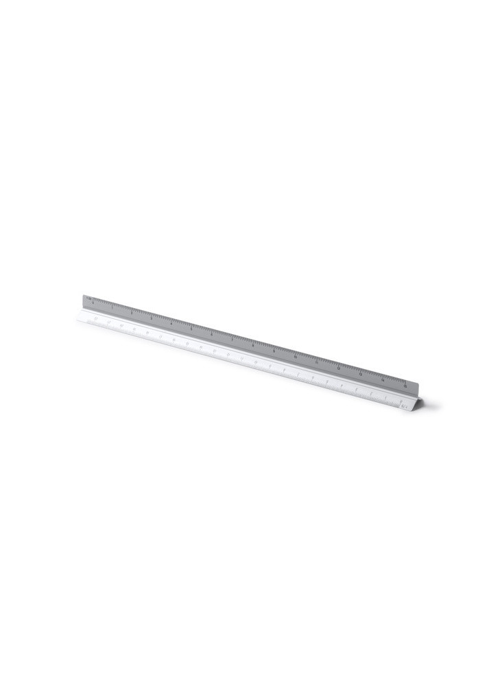 Règle triangulaire aluminium personnalisée DINTEL - TO3983 | Promenoch