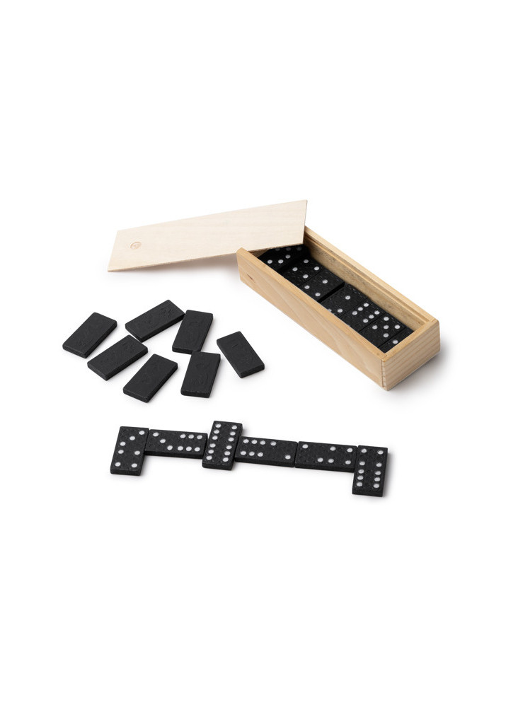 Jeu de dominos en bois DOMIS personnalisé | Promenoch
