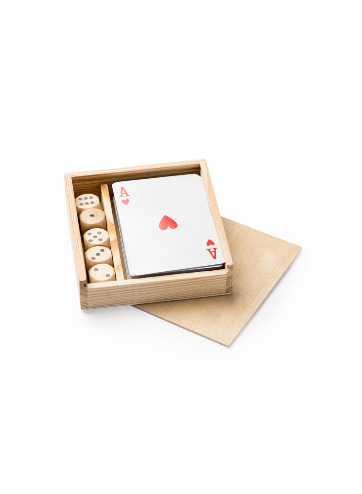 Jeu de société en boîte bois personnalisé BRISCA | Promenoch