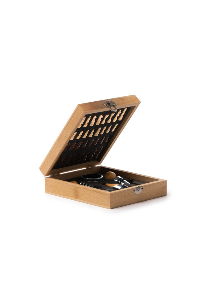 Coffret Vin en Bambou FRESNO Personnalisé | Promenoch