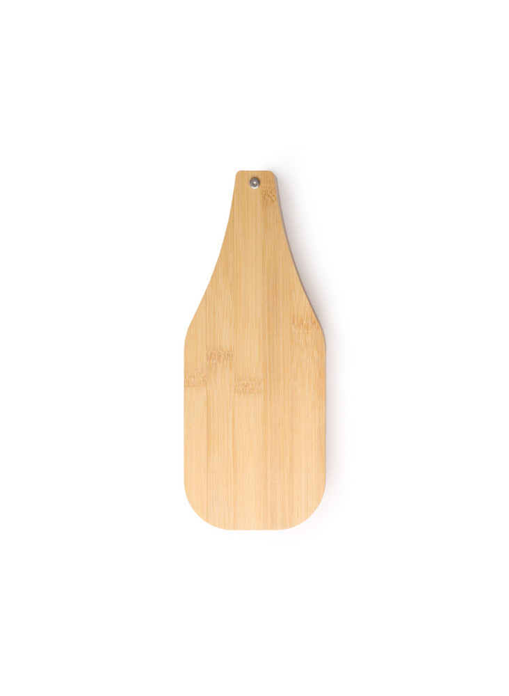 Coffret Fromage Vin Bambou & Inox GAUDA Personnalisé | Promenoch