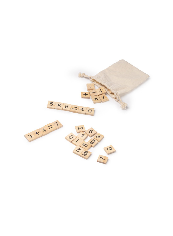 Jeu éducatif en bois personnalisé VERNON JU1252 - Enfant | Promenoch