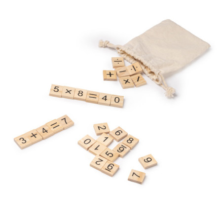 Jeu éducatif en bois personnalisé VERNON JU1252 - Enfant | Promenoch