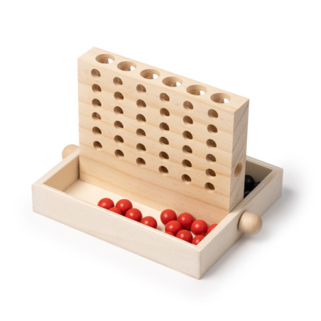 Jeu Puissance 4 en bois personnalisé VICOS | Promenoch