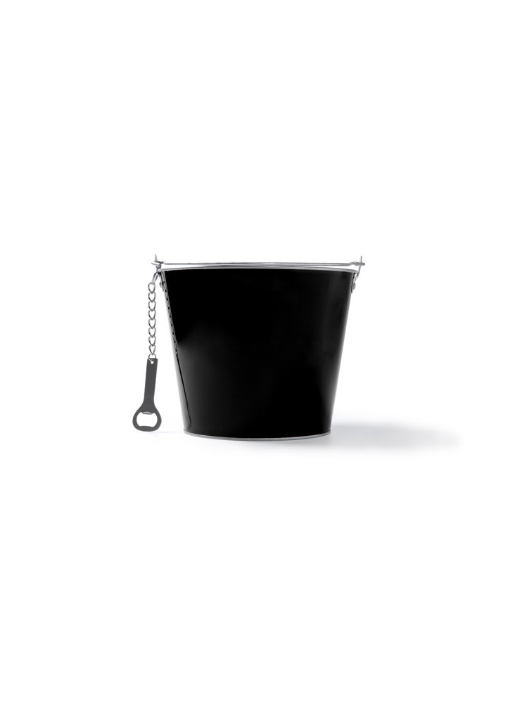 Seau publicitaire avec décapsuleur LAMBIC personnalisé | Promenoch