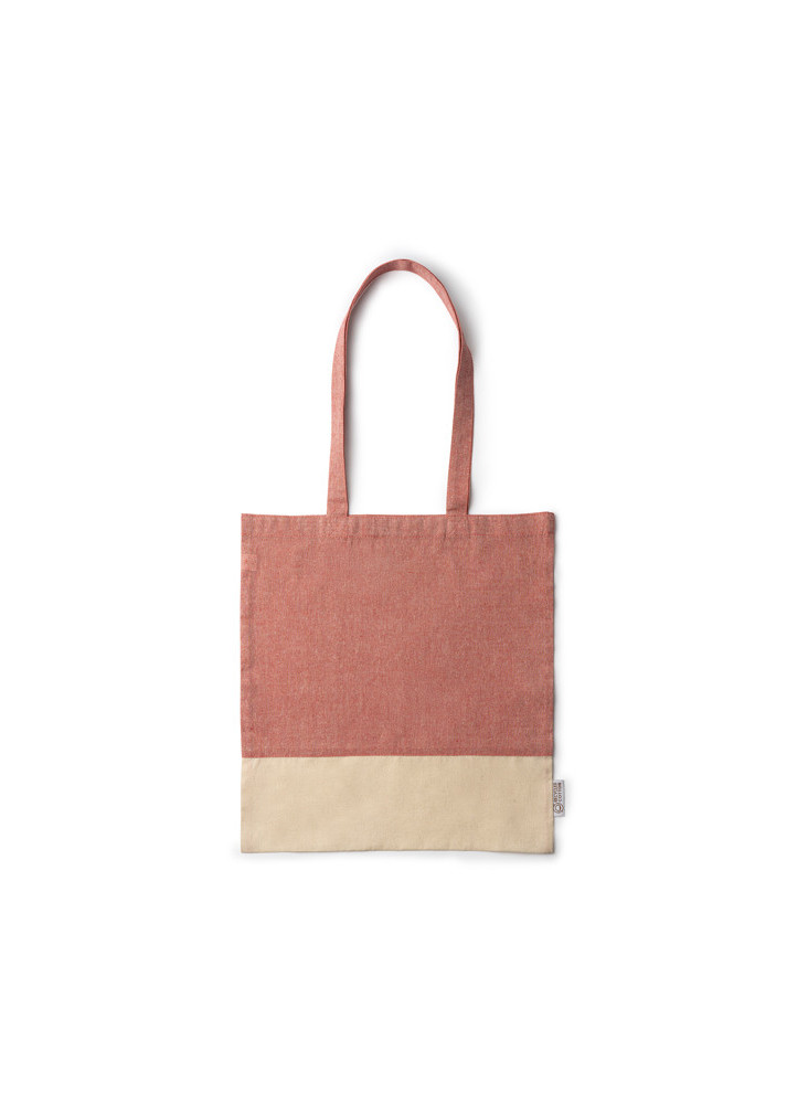 Sac coton recyclé chiné PALMIRA Personnalisé | Promenoch