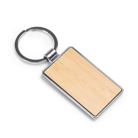 Porte-clés Bambou métal KARBY KO1147 Personnalisé | Promenoch