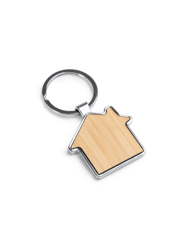 Porte-clés Maison Bambou DUPLEX personnalisé | Promenoch