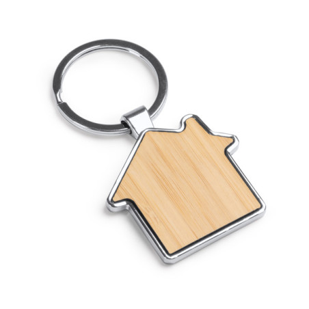 Porte-clés Maison Bambou DUPLEX personnalisé | Promenoch
