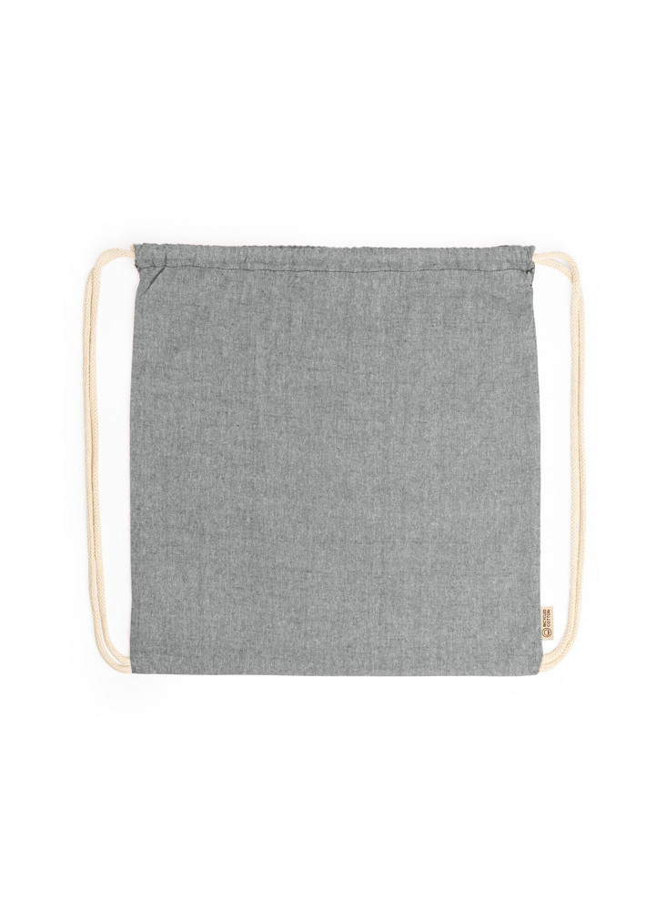 Sac à dos cordon en coton recyclé BRESCIA MO7165 personnalisé | Promen