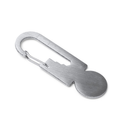 Porte-clés multi-outils acier inox BLANEY Personnalisé | Promenoch