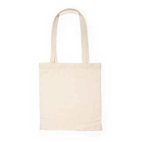 Sac coton publicitaire beige HILLOCK BO7520 personnalisé | Promenoch