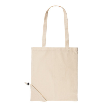 Sac pliable coton Beige PLIANT DUNE (BO7525) personnalisé | Promenoch