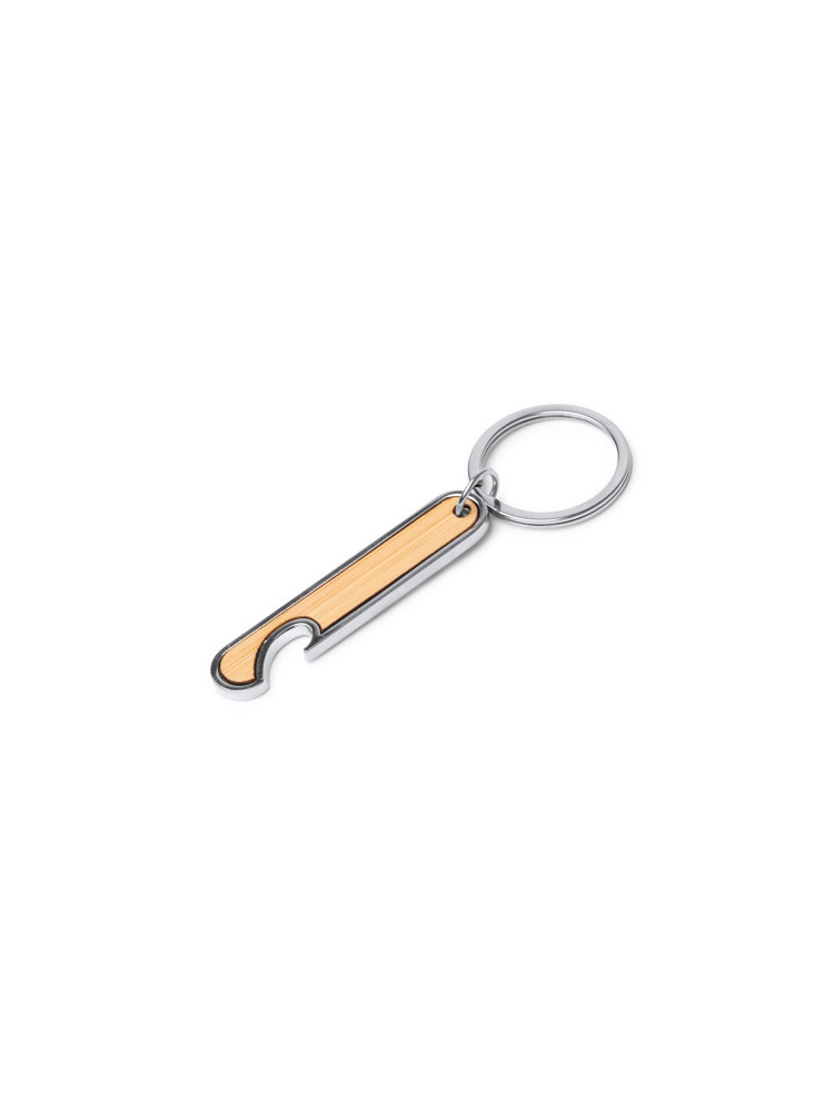 Porte-clés décapsuleur bambou RESTON personnalisé | Promenoch