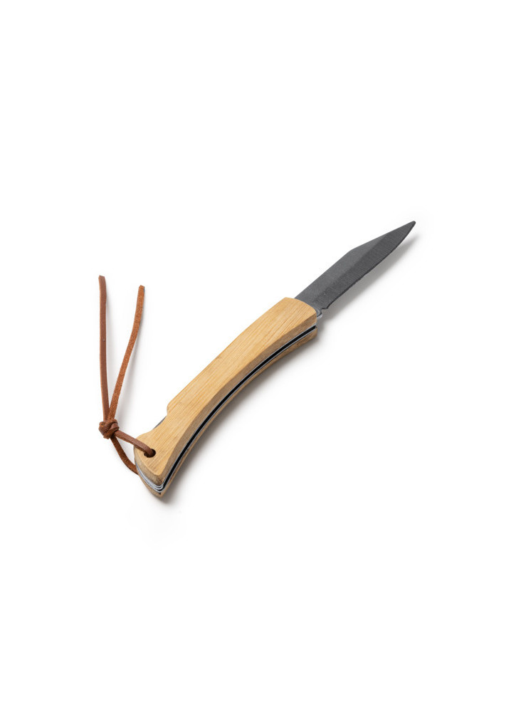 Couteau de poche manche bambou KAIDE Personnalisé | Promenoch